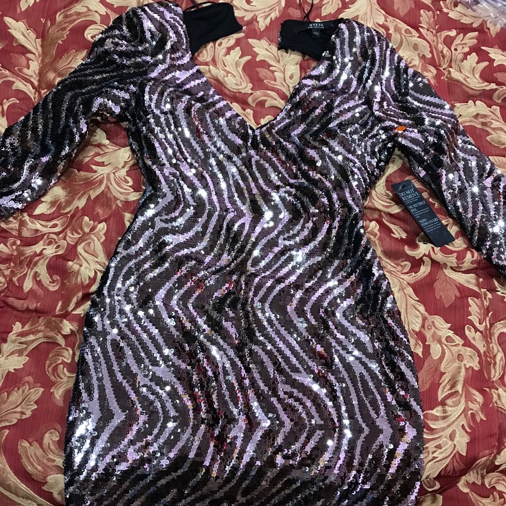 NWT guess sequin dress